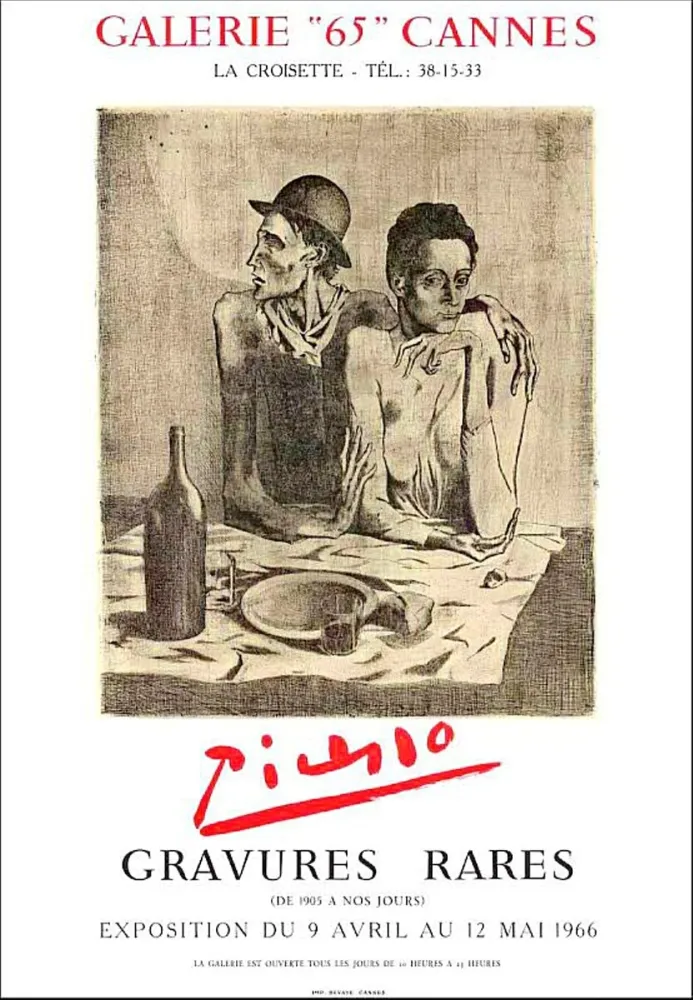 Литография Picasso - Pablo Picasso, Gravures, Cannes, 1965, Lithograph