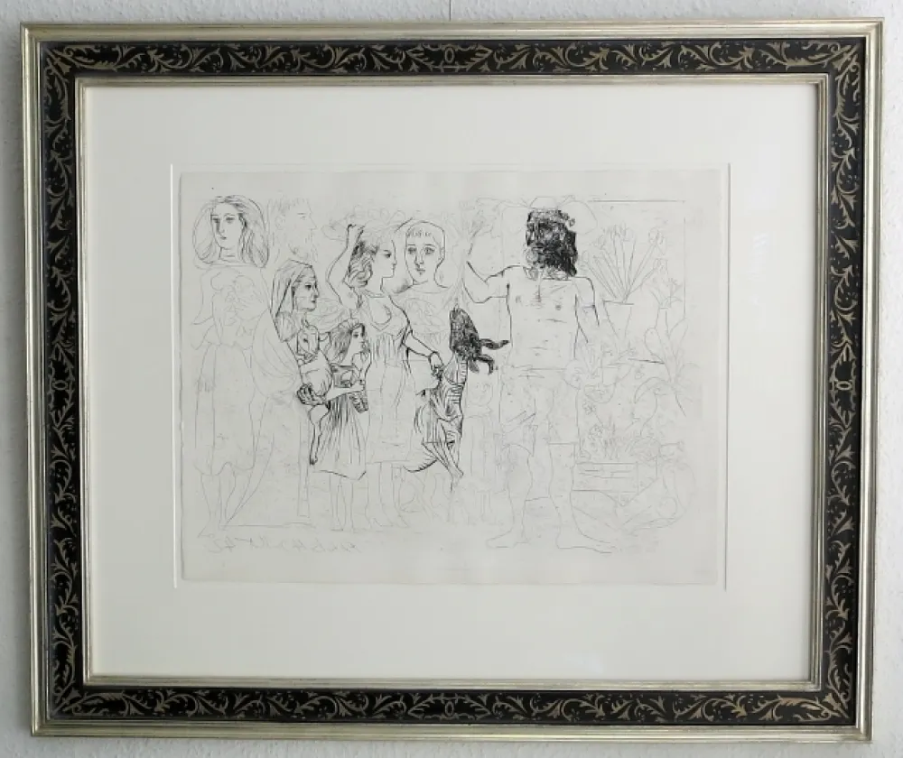 Литография Picasso - Paris 14. juillet 1942