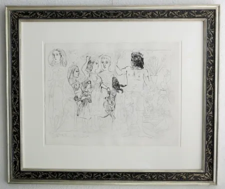 Литография Picasso - Paris 14. juillet 1942