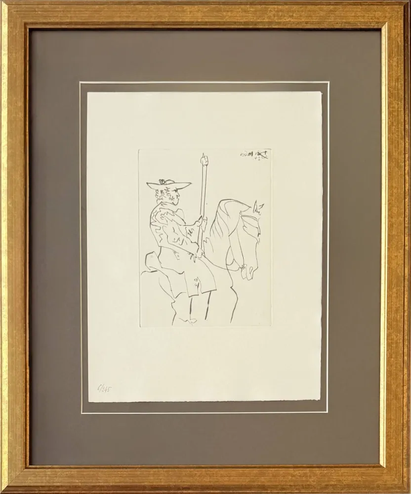 Офорт Picasso - Picador