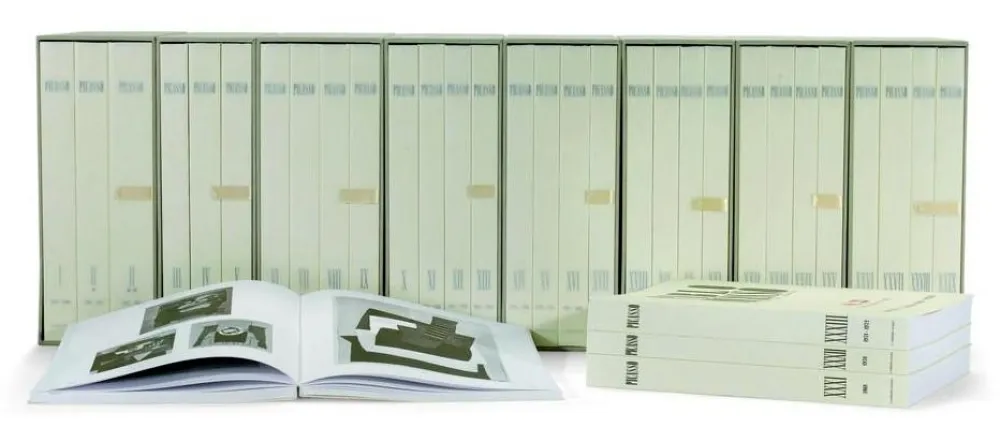 Иллюстрированная Книга Picasso - PICASSO CATALOGUE RAISONNÉ (Zervos)