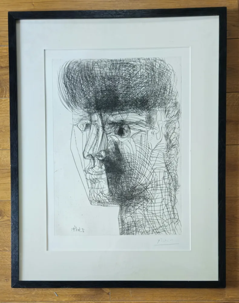 Гравюра Picasso - Portrait de Jeune Fille