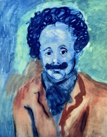 Литография Picasso - Portrait of Sebastia Junyer-Vidal