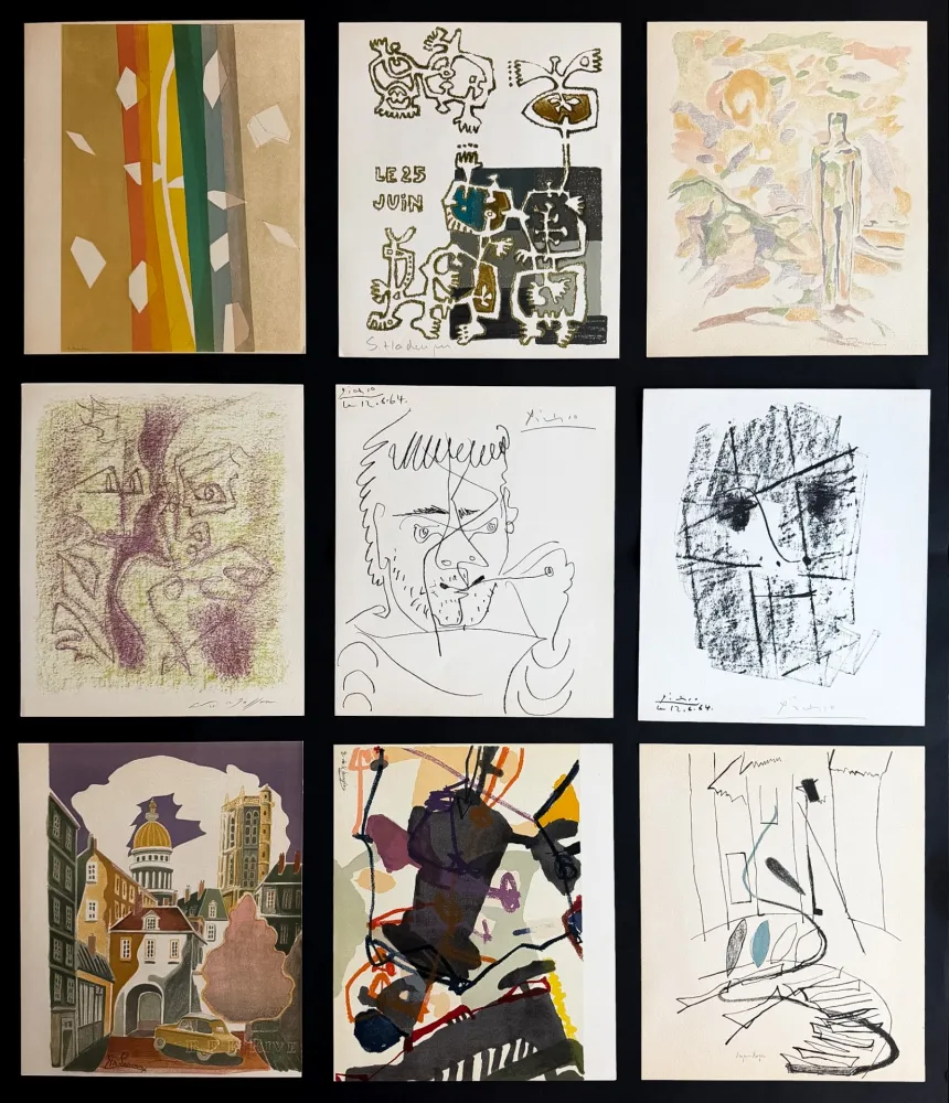 Литография Picasso - POUR HENRY-DANIEL KAHNWEILER 