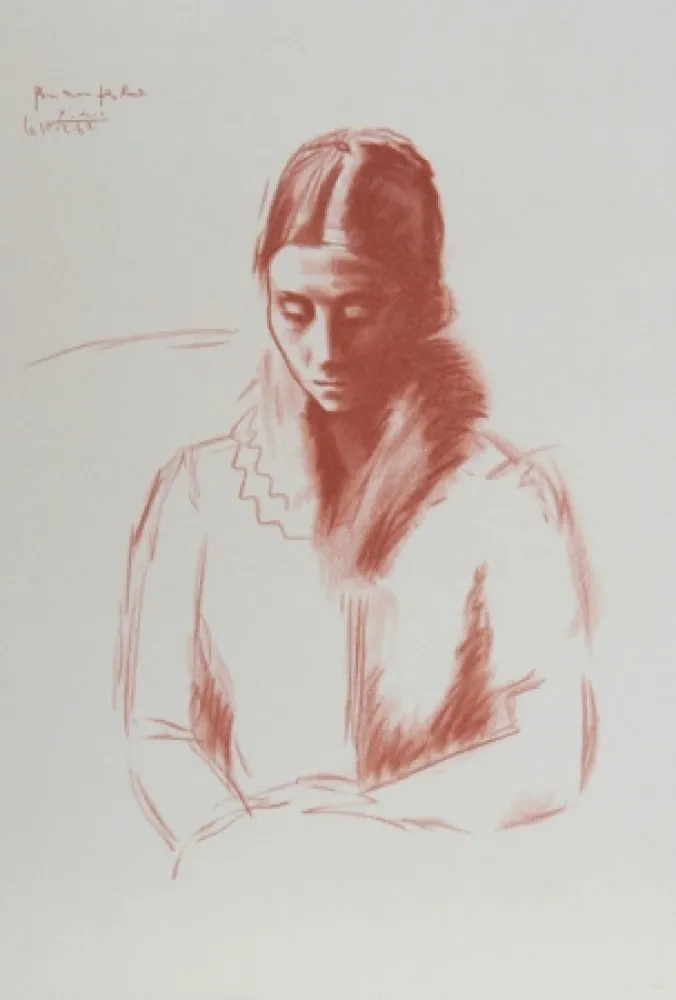 Литография Picasso - Pour mon Fils Raul