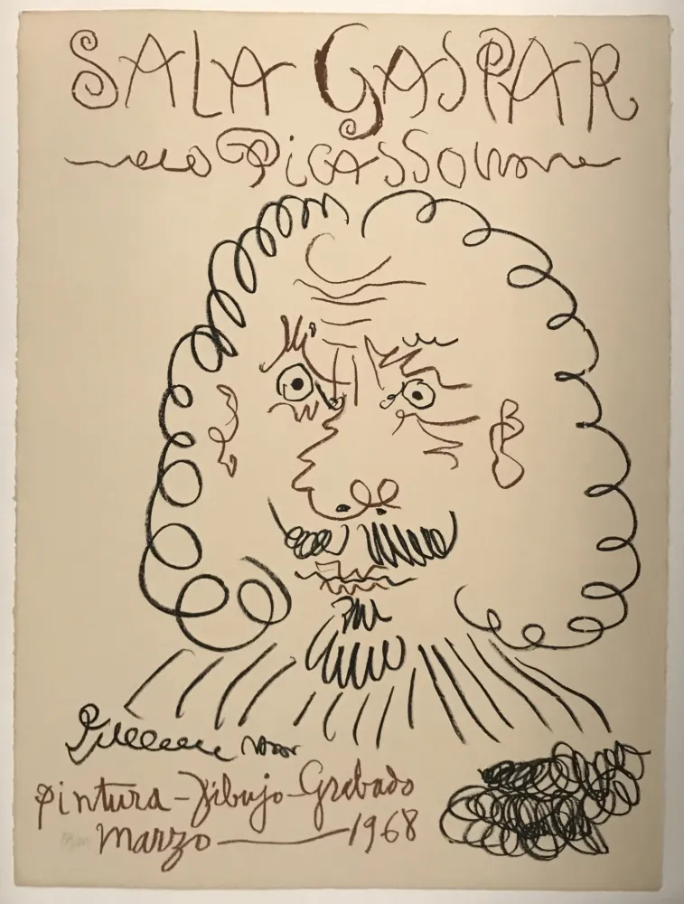 Литография Picasso - Sala Gaspar