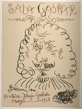 Литография Picasso - Sala Gaspar