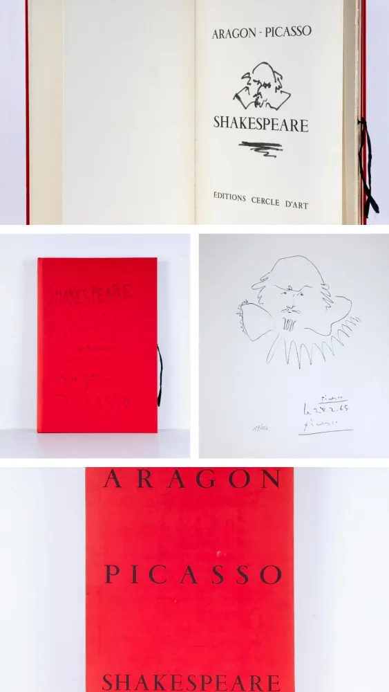 Литография Picasso - Shakespeare- Aragon Signed