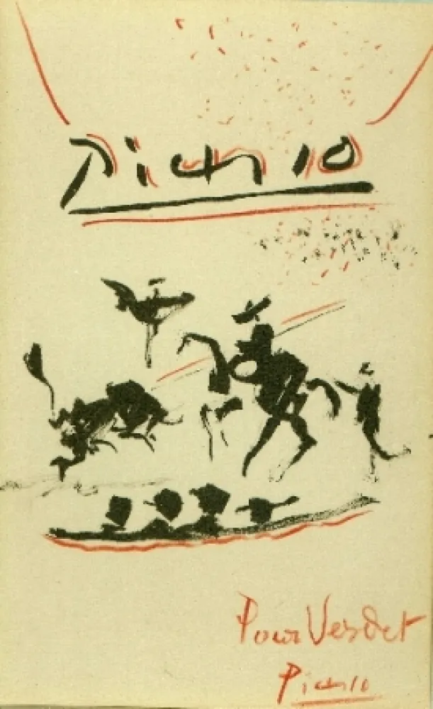 Литография Picasso - Tauromachie