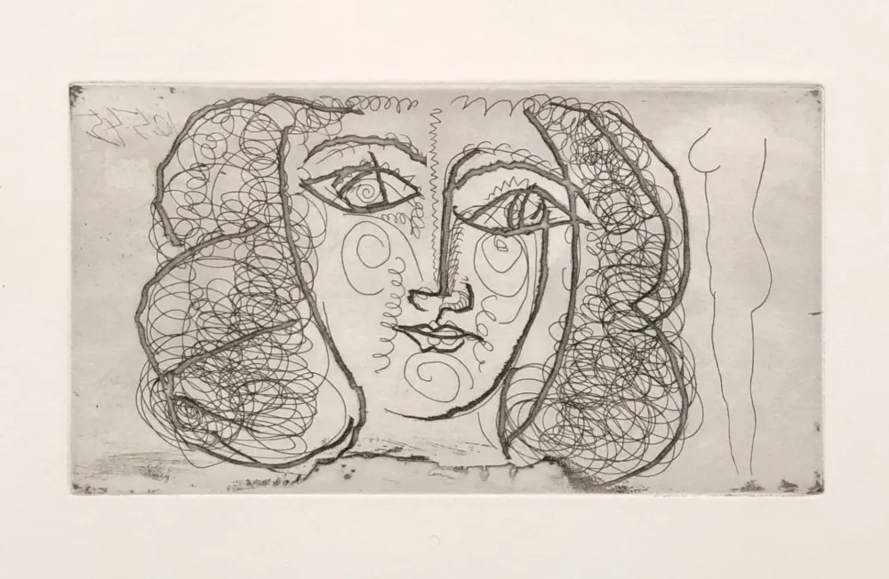 Нет Никаких Технических Picasso -  Tete de femme de face (Small)) 