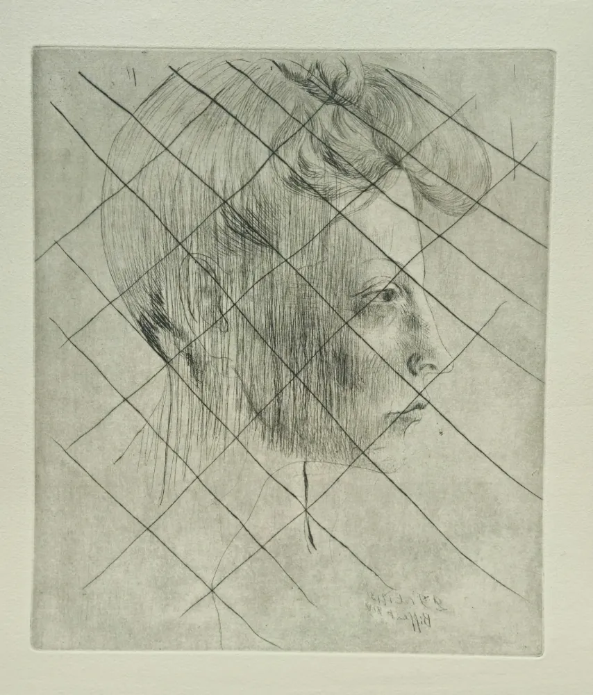 Гравюра Picasso - Tete de femme de Profile