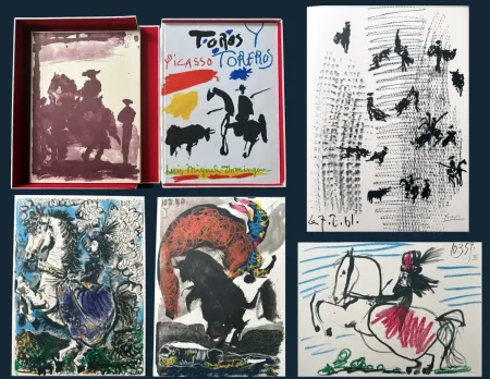 Литография Picasso - Toros y Toreros – Deluxe Edition No. 69/150 Cercle d’Art, Paris, 1961
