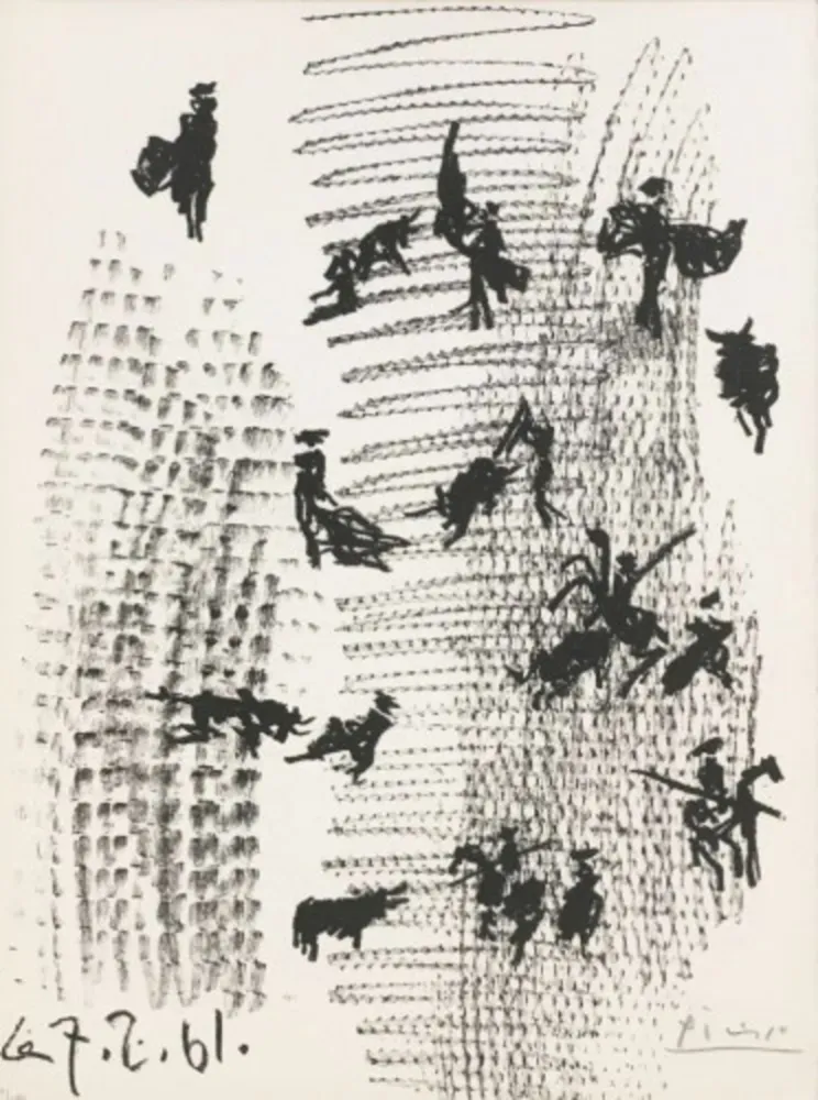 Литография Picasso - Toros y Toreros Frontispiece