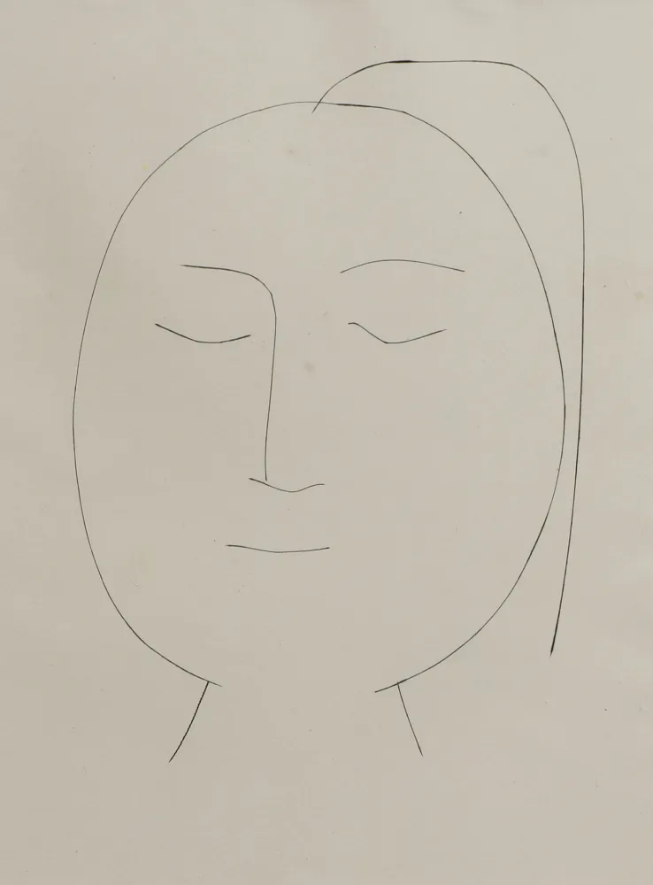 Офорт Picasso - Untitled 