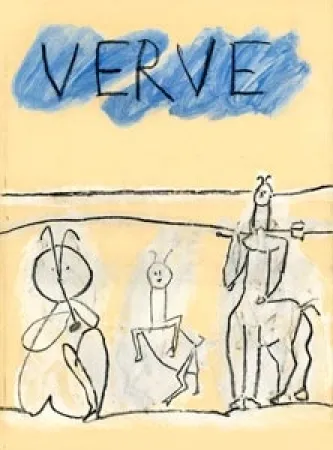 Иллюстрированная Книга Picasso - VERVE Vol. V. n° 19 et 20. COULEUR DE PICASSO. Antipolis 1946. Peintures et dessins de Picasso. Texte de Picasso et de Sabartes (1948)