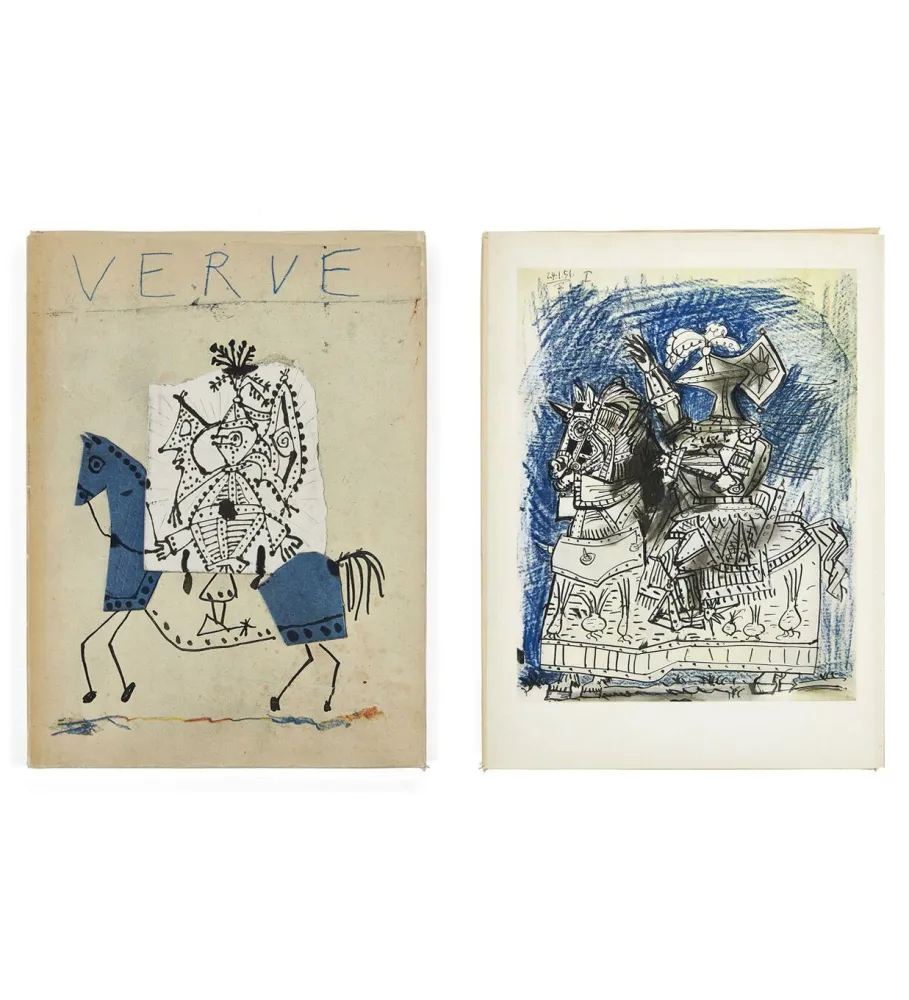 Иллюстрированная Книга Picasso - VERVE. Vol. VII, n° 25-26. 