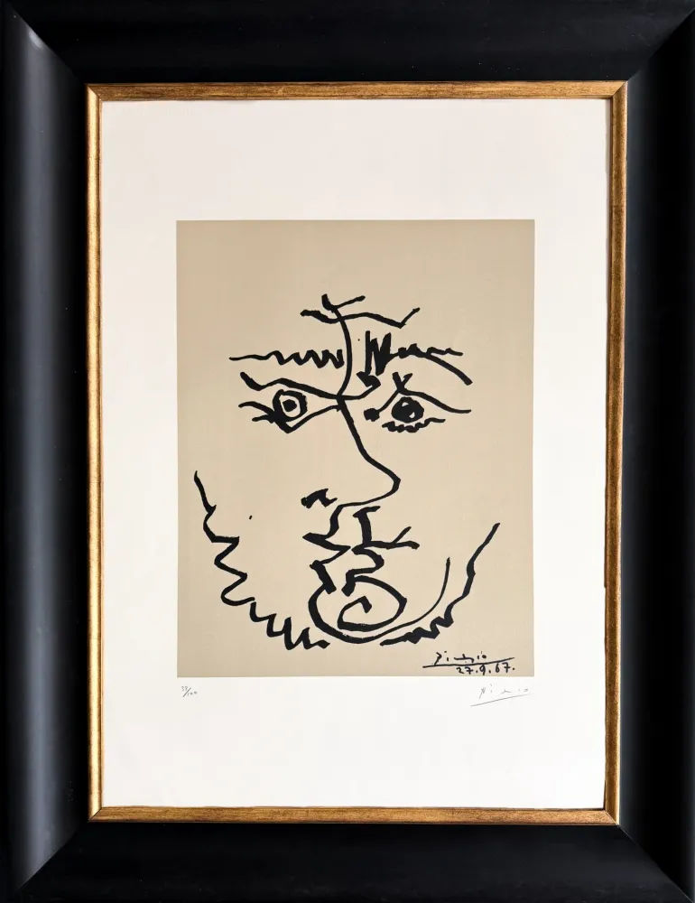 Литография Picasso - Visage