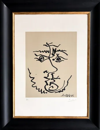 Литография Picasso - Visage