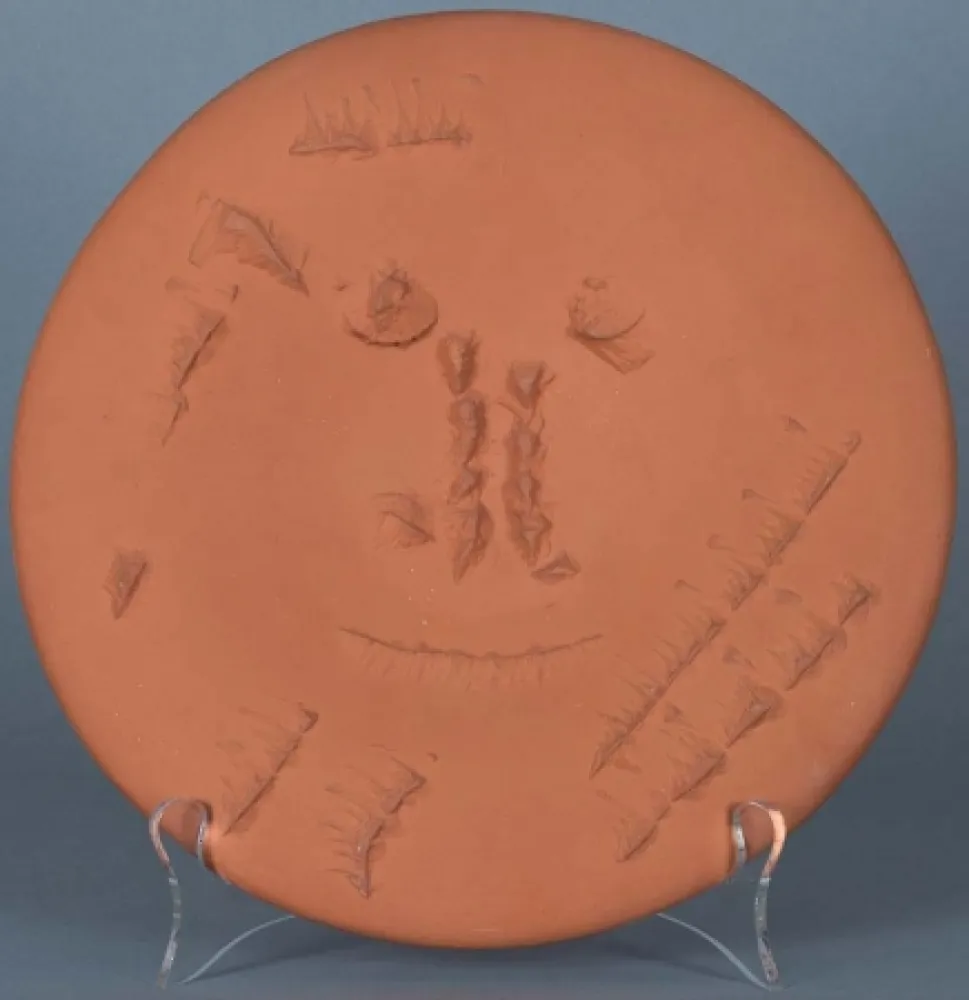 Керамика Picasso - Visage de face (Full-face Face), 1963