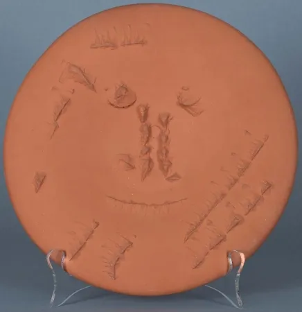 Керамика Picasso - Visage de face (Full-face Face), 1963