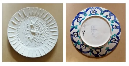 Керамика Picasso - Visage tourmenté