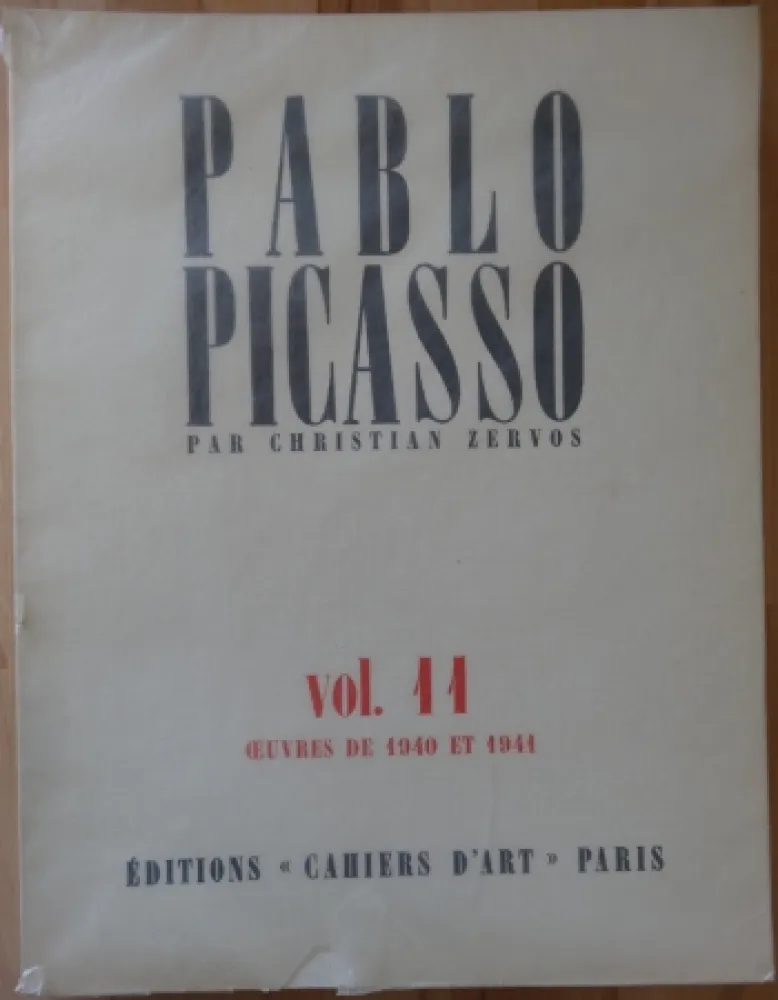 Иллюстрированная Книга Picasso - Zervos Vol 11 (1940-1941)
