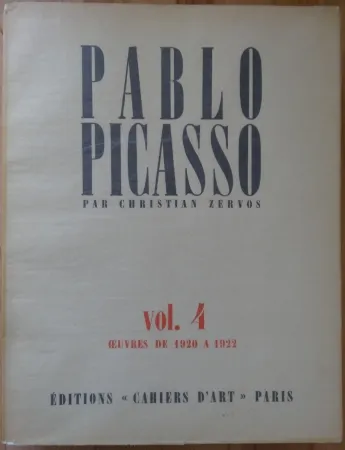 Иллюстрированная Книга Picasso - Zervos Vol 4 (1920-1922)