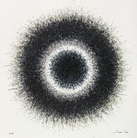 Цифровой Эстамп Picz - Epicentrum Quantinum B/G/B No 91 // G