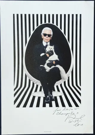Нет Никаких Технических Pierre Et Gilles - Karl Lagerfeld et Choupette, 2015