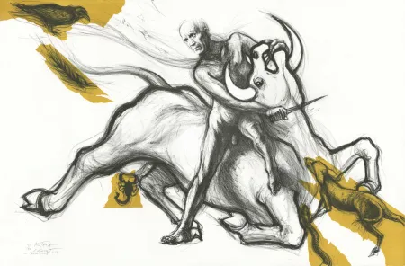 Литография Pignon-Ernest - Mithra