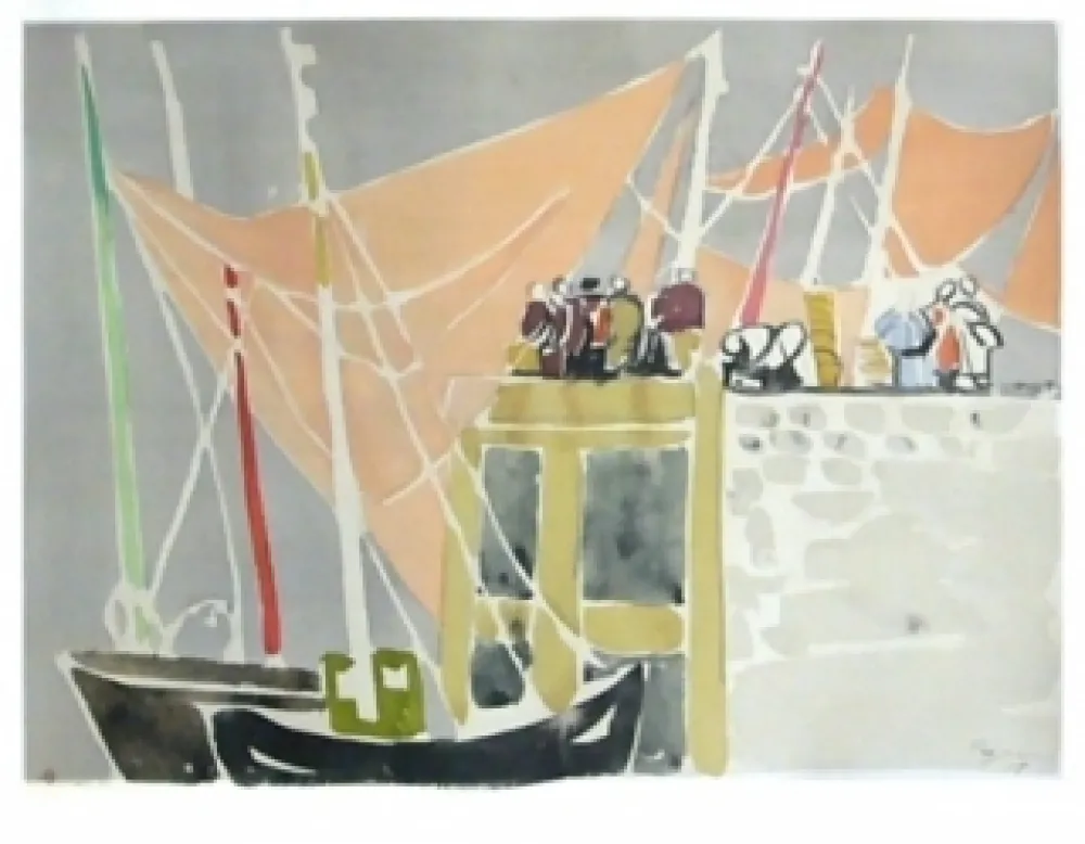 Литография Pignon - Ostende