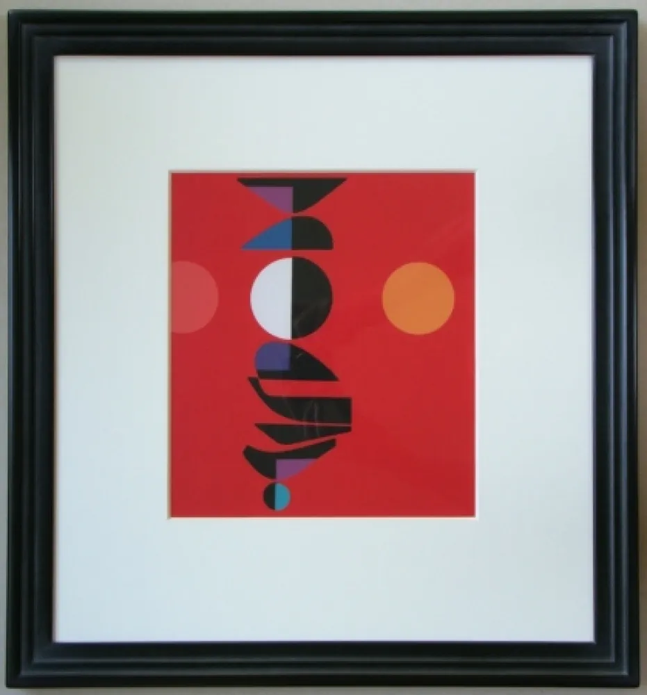 Сериграфия Pillet - Composition, 1967