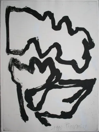 Офорт И Аквитанта Pincemin - Sans titre