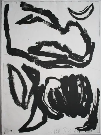 Офорт И Аквитанта Pincemin - Sans titre