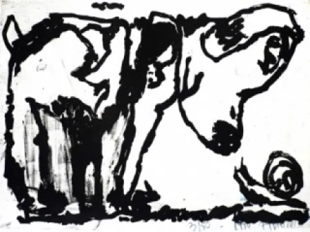 Акватинта Pincemin - Sans titre