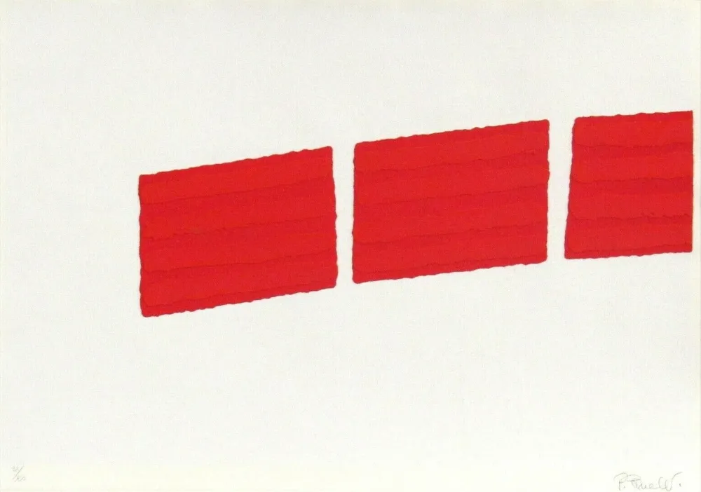 Сериграфия Pinelli - Pittura R (b)