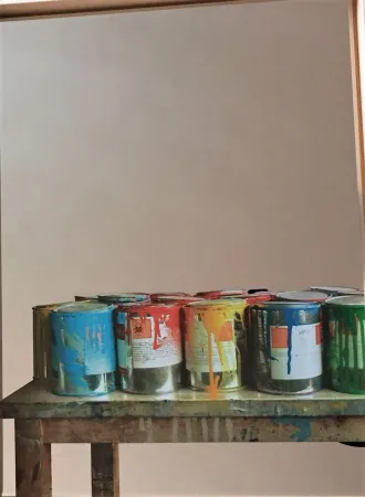 Сериграфия Pistoletto - L'arte di stampare l'arte: Arte 3 40 anni.