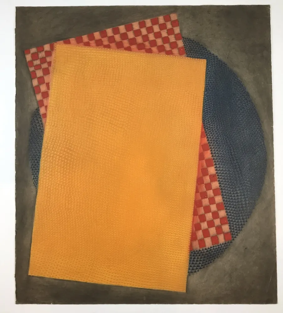 Офорт Piza - Carré jaune