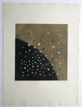 Гравюра Piza - Eclatement Tellurien