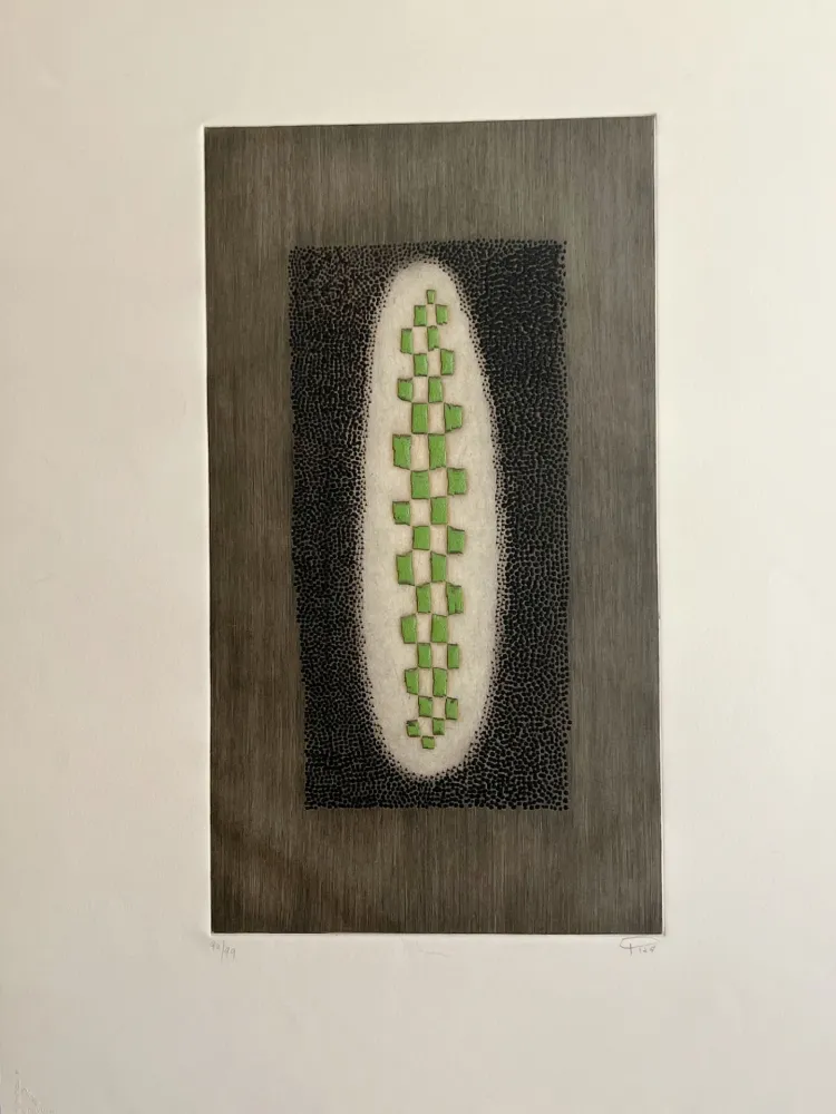 Гравюра Piza - Émeraude