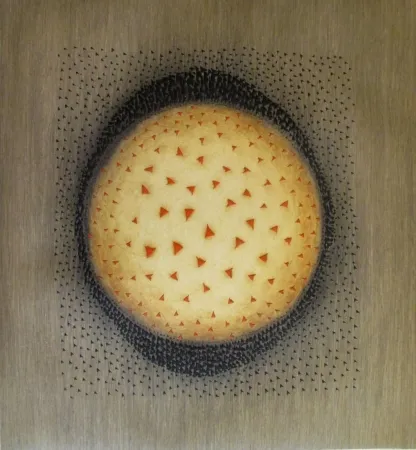 Офорт Piza - Espace dans les ronds