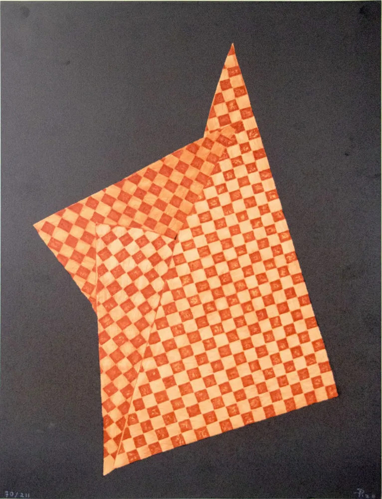 Гравюра Piza - Le coussin rouge