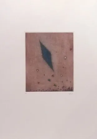 Гравюра Piza - Losange Bleu 