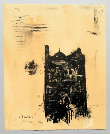 Литография Pizzi Cannella - Cattedrale