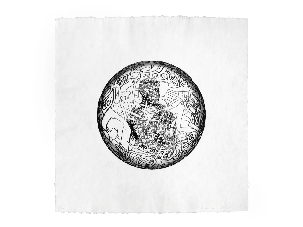 Гравюра Plensa - Alchimistes 1