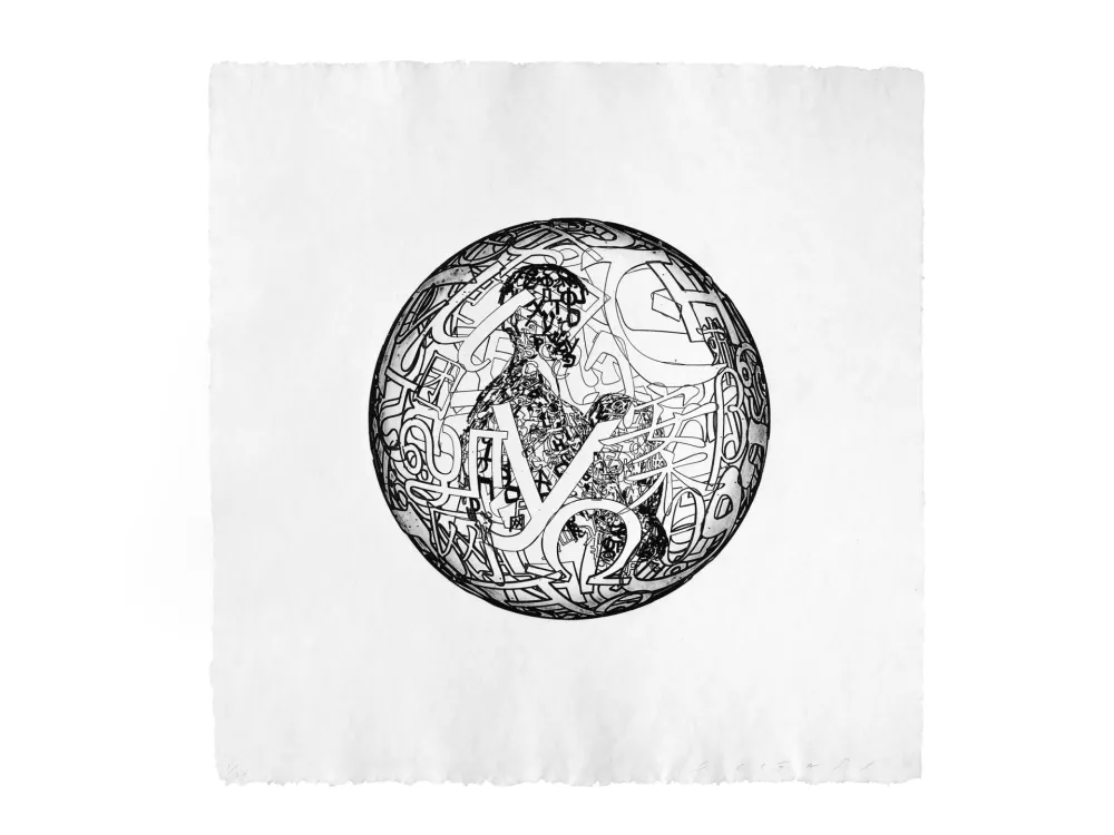 Гравюра Plensa - Alchimistes 3