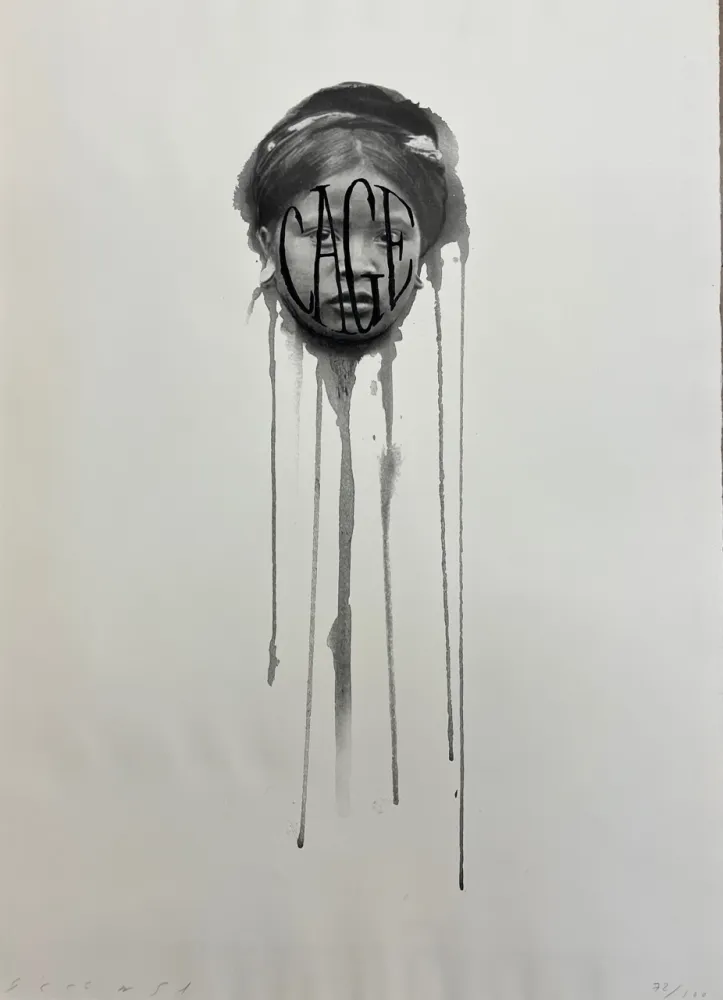 Литография Plensa - Arcano