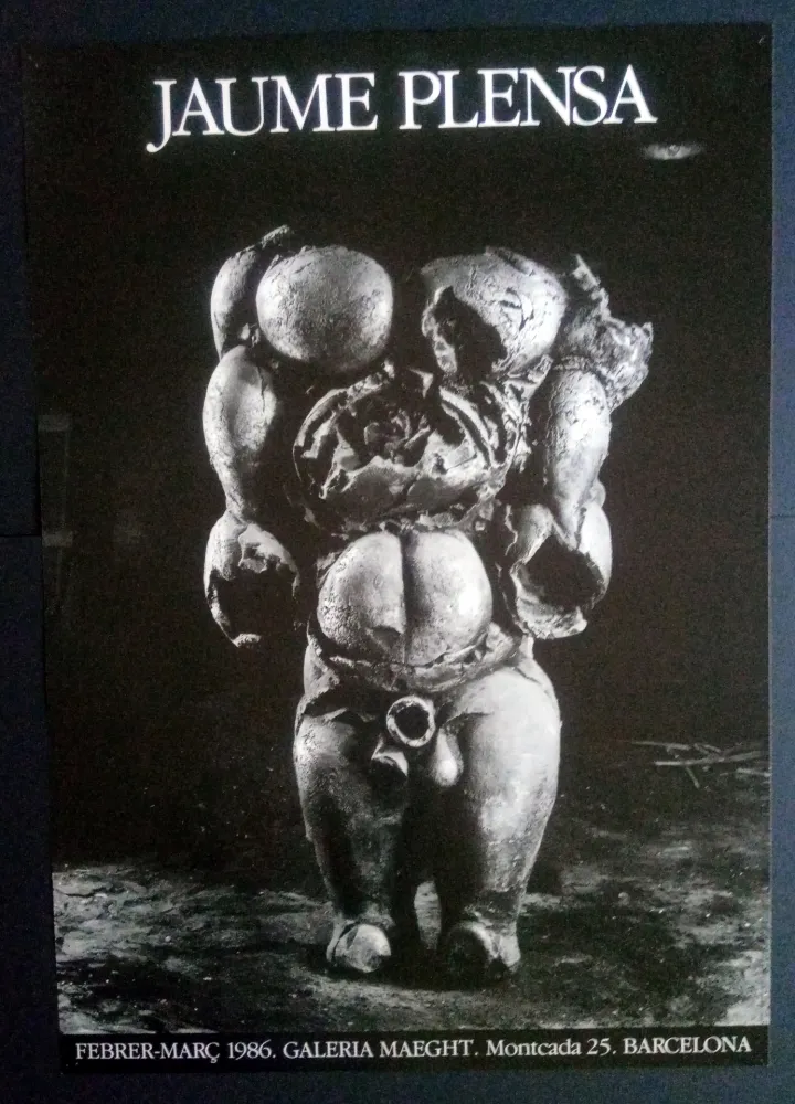 Афиша Plensa - JAUME PLENSA MAEGHT 1986 
