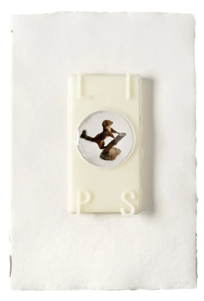 Офорт Plensa - Lips (Multindus II)