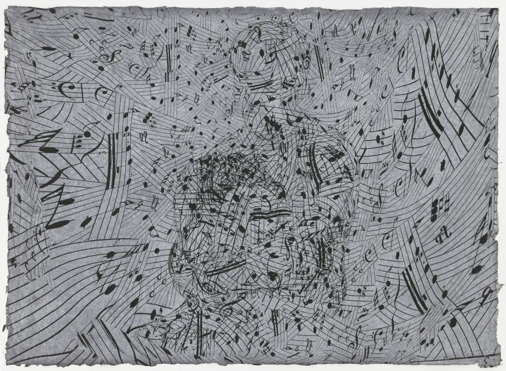 Гравюра Plensa - Nocturne II